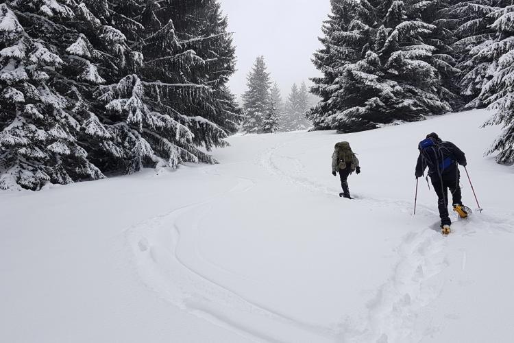 Volunteers in mountains Slovakia