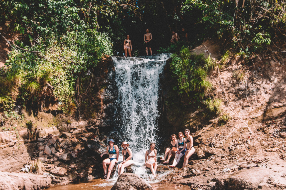 waterfall trip