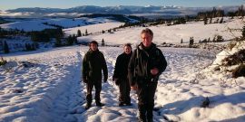 Volunteers tracking wolves in Slovakia