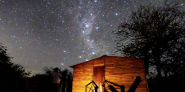 sleeping under the stars in Namibia